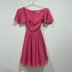 Maison Amory pink floral dress Never Worn